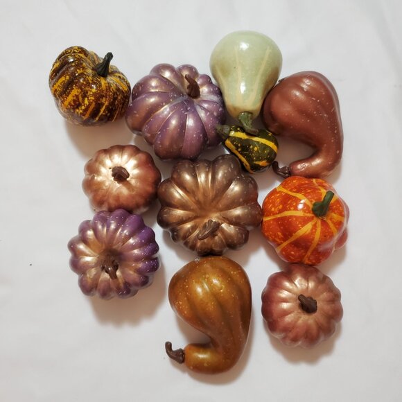 Lot of (11) Assorted Faux Fall Harvest for Your Autumn Display - Picture 3 of 5